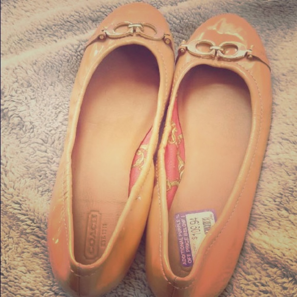 Coach ballet flats